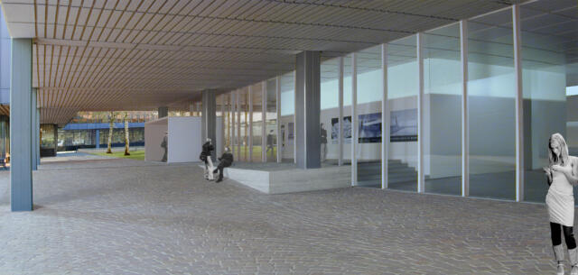 Eingangshalle Archena HIL ETH Zürich